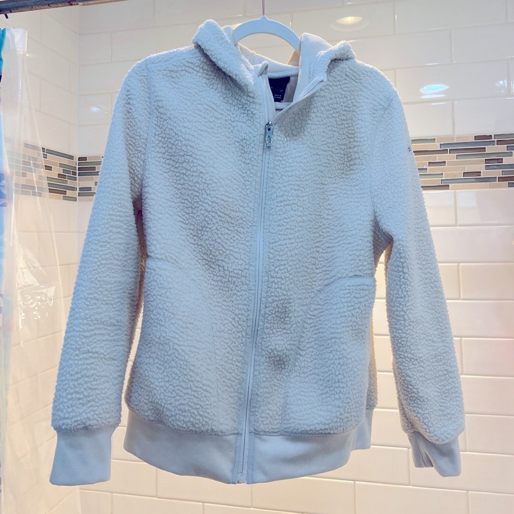 Spyder lightweight jacket. Cream colored. Sherpa - Picture 1 of 1